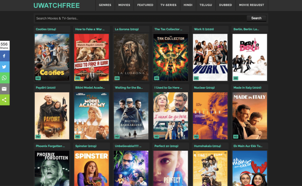 UWatchFree 2021 – UWatchfree Movies and TV-Series Watch Online Free download Movies Illegal Website