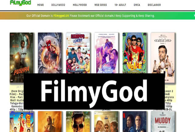 FilmyGod – Online Movies download illegal website, Filmygod 2022 latest new and update