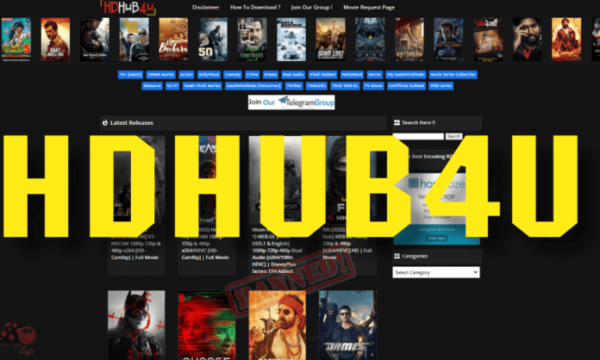 Hdhub4u 2022: Hdhub4u Free Bollywood and Hollywood Movies Download Hdhub4u Illegal website Latest Updates